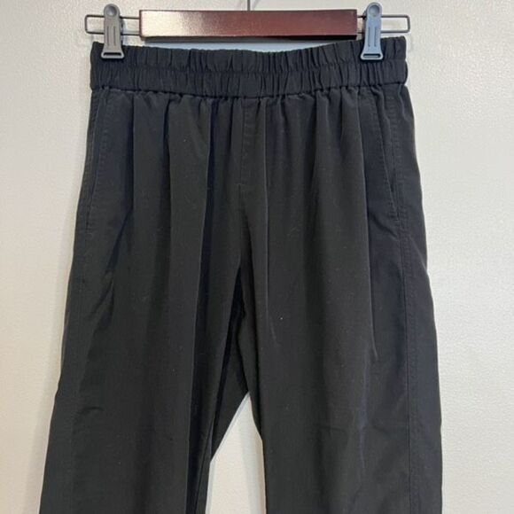 Lilla P Jogger Pants Size small black elastic waist polyethylene comfort cozy‎ - Picture 3 of 11